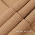 Fireproof Acrylic Knitted Ribbed Fabric for Short-sleeved